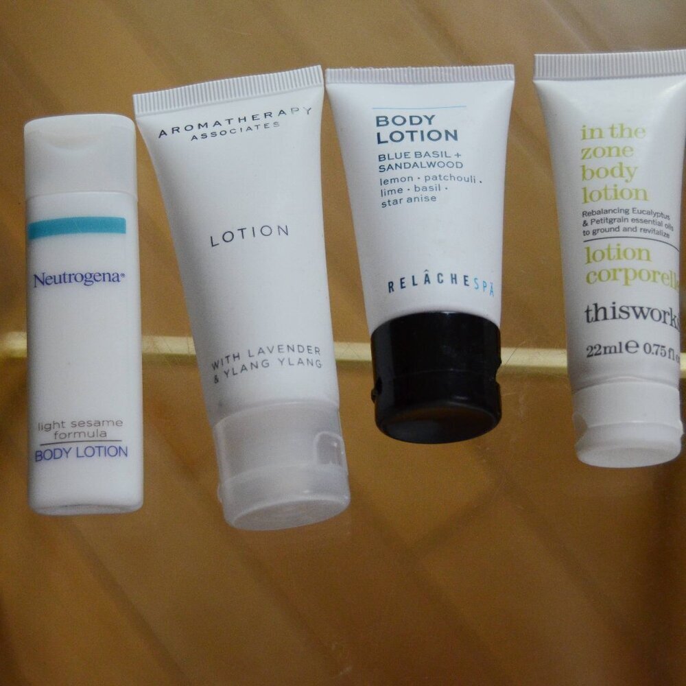 Travel Size Lotion Bundle Neutrogena Aromatherapy Relachespa This Works